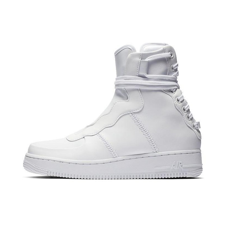 Nike Air Force 1 High White 纯白无鞋带Hi