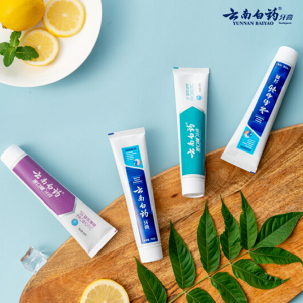 云南白药 环保牙膏4支装 益生菌