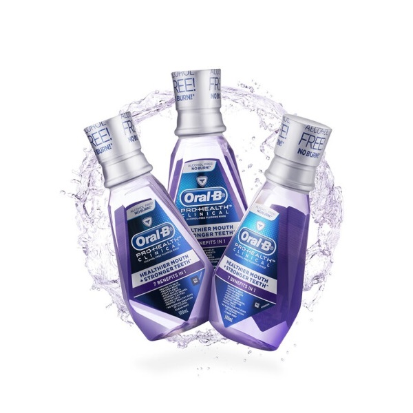 欧乐B 牙龈专护 漱口水 500ml*3瓶