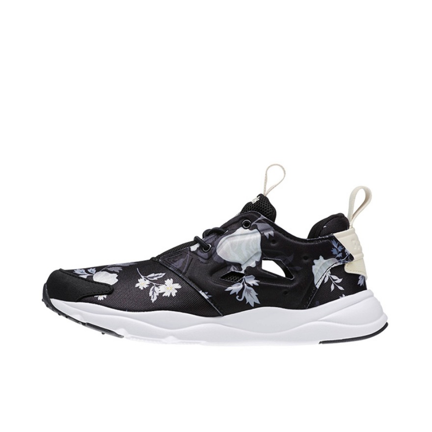 Reebok Furylite Black/White 黑花卉印花