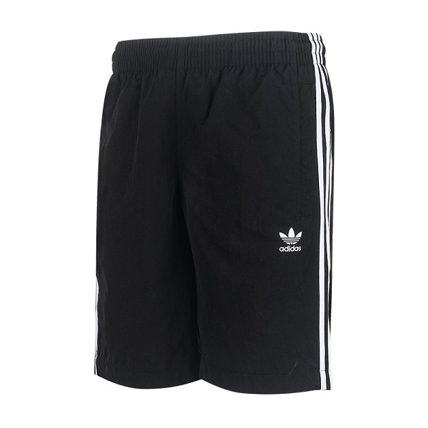adidas 三叶草男子休闲运动短裤 CW1305  黑