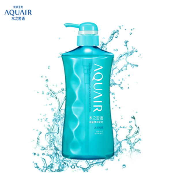 资生堂水之密语海盐弹润紧致沐浴啫喱600ml