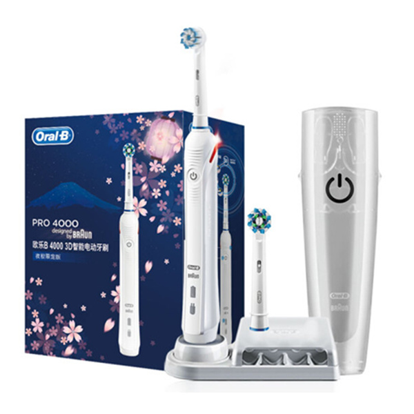 Oral-B 欧乐B P4000 电动牙刷 樱花版