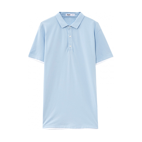 美特斯邦威 纯棉翻领短袖男款POLO衫 661400