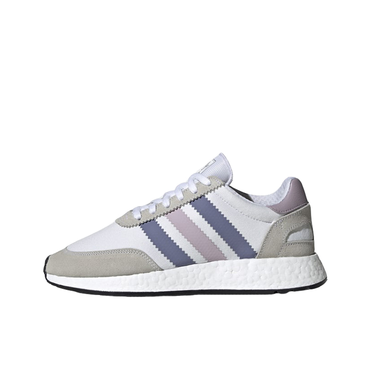 adidas Iniki Runner Boost 灰白/靛蓝紫
