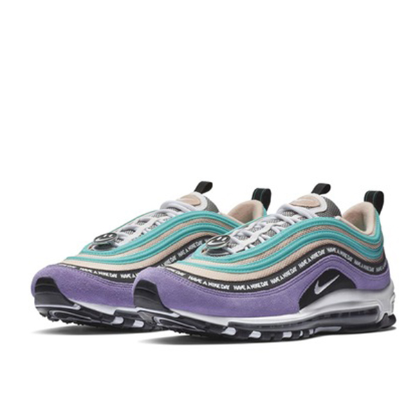 Nike Air Max 97 紫綠/串標(biāo)笑臉