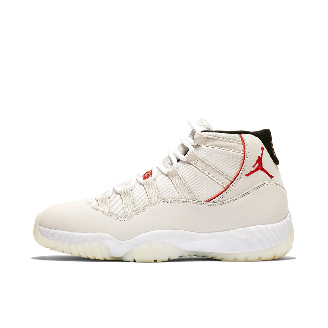 Air Jordan 11 Platinum Tint 帆白/红