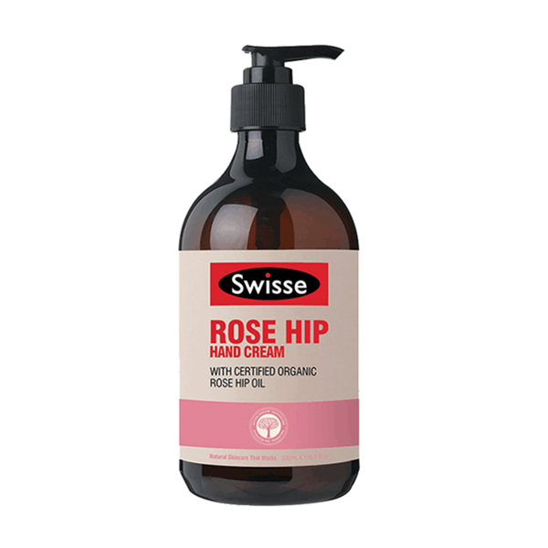 Swisse玫瑰果滋润美白护手霜身体乳500ml