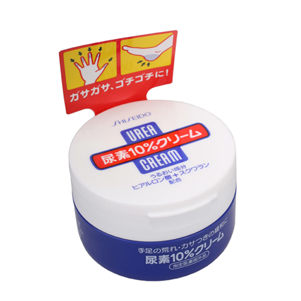 资生堂滋润保湿尿素10%呵护手霜100g*4罐