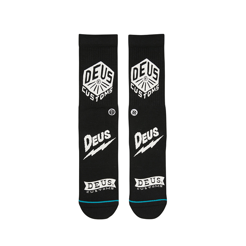STANCE 乌迪斯系列中筒袜子 M556D17BWA-BLK