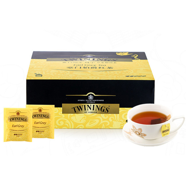 Twinings川宁英国进口茶叶豪门伯爵红茶包100片