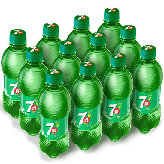 七喜 柠檬味 碳酸饮料 330ml*12瓶*2件