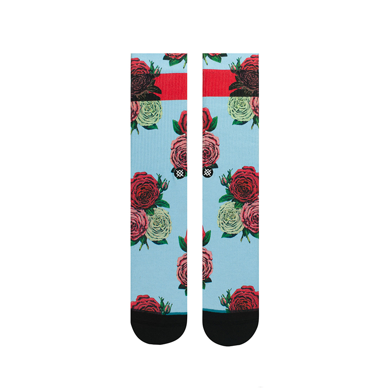 STANCE 蓝色印花休闲潮袜 M556C17LIB-MUL
