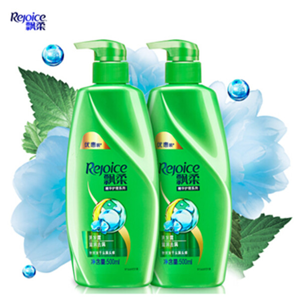 飘柔滋润去屑洗发水套装500ml*2