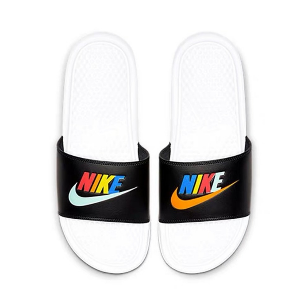 Nike Benassi Jdi 黑色/多彩 Logo