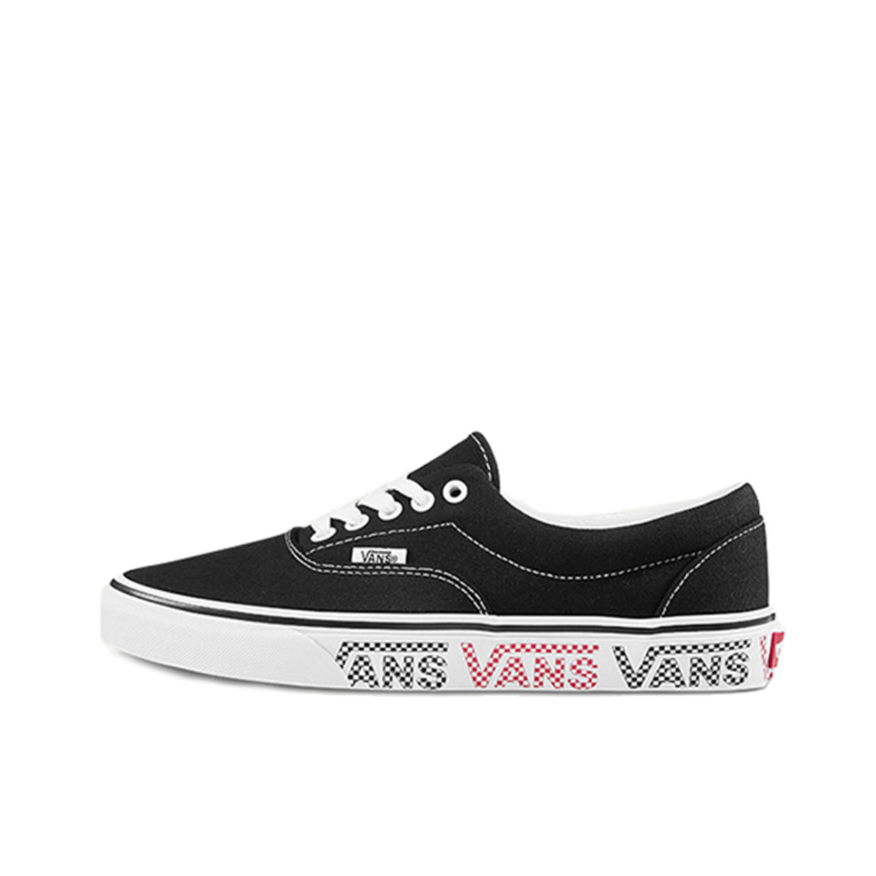 Vans Era Black 黑红/LOGO