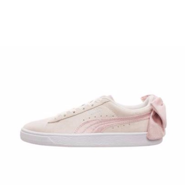 Puma Suede Bow 象牙白/浅粉