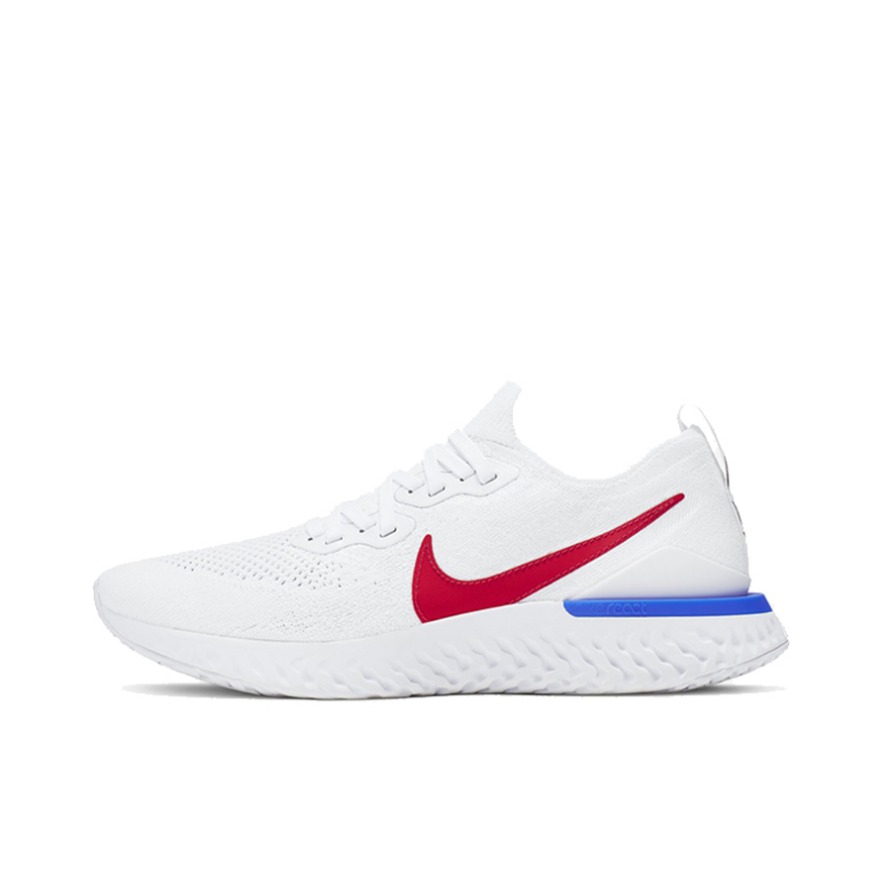 Nike Epic React Flyknit 2 Cortez 白红蓝