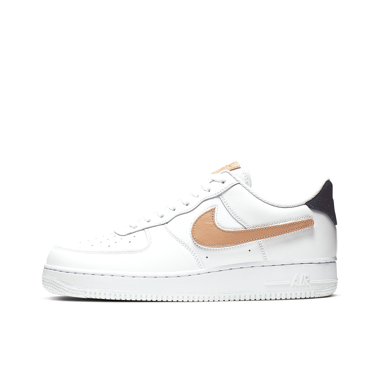 Nike Air Force 1 Removable Swoosh 牛仔布换钩