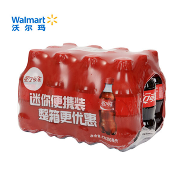 可口可乐碳酸饮料300ml*12