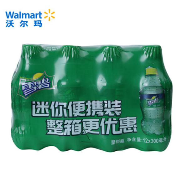 可口可乐雪碧清爽柠檬味汽水300ml*12