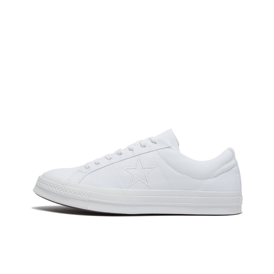 Converse One Star White 纯白/白星