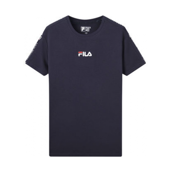 FILA 斐樂(lè)官方 男子短袖T恤