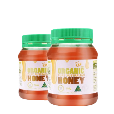 奥乐齐 Just Organic 天然蜂蜜 500g*2罐