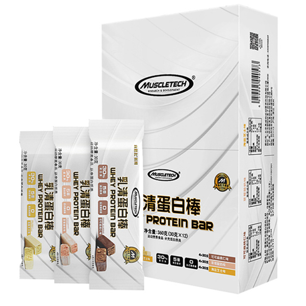 muscletech 肌肉科技 乳清蛋白棒健 12支