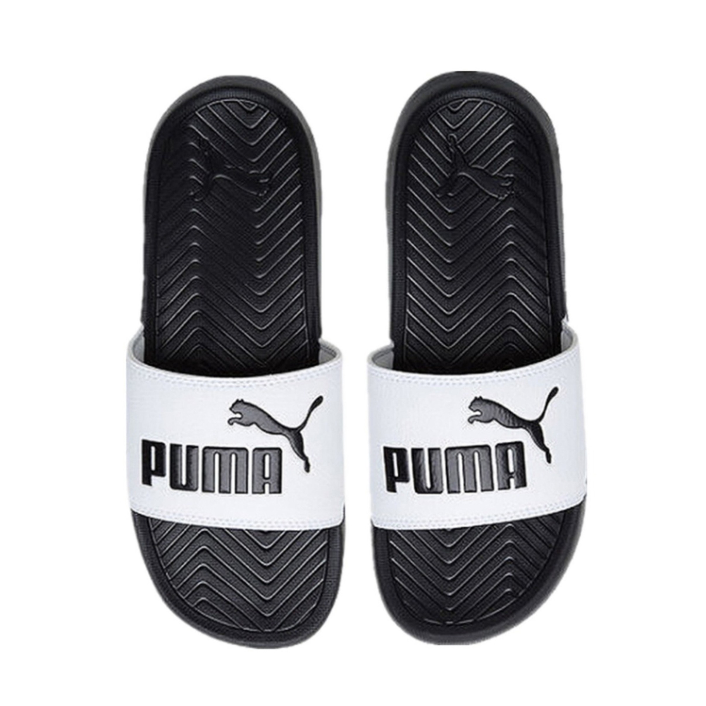 Puma Popcat Slide  Black/White 黑白