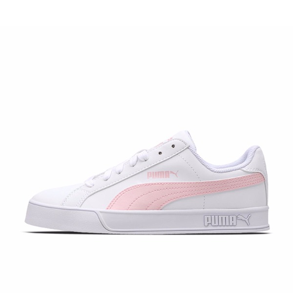 Puma Smash Vulc White Pink  白粉色