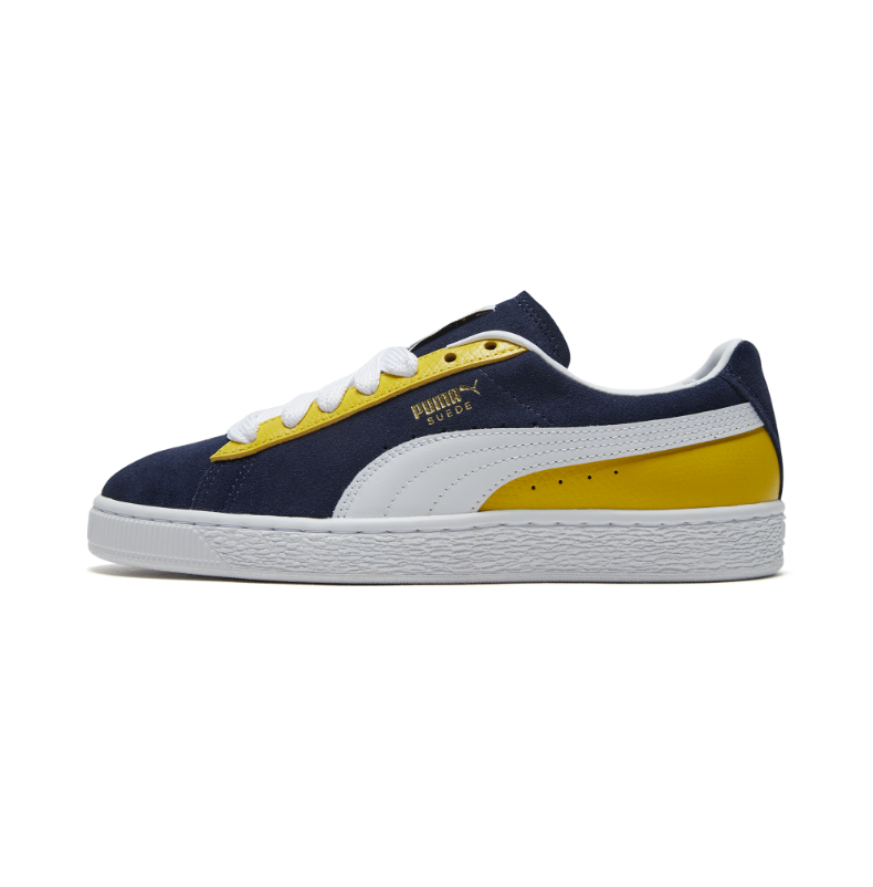 Puma Suede Classic 黑黄拼接/蛇纹