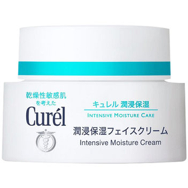 花王Curel珂润进口面霜保湿乳霜 深层滋养 40g