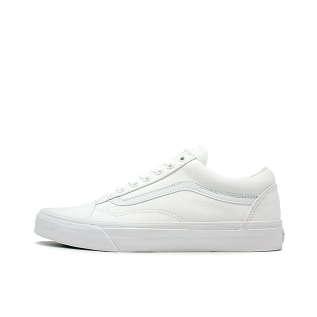 Vans Old Skool True White 纯白帆布