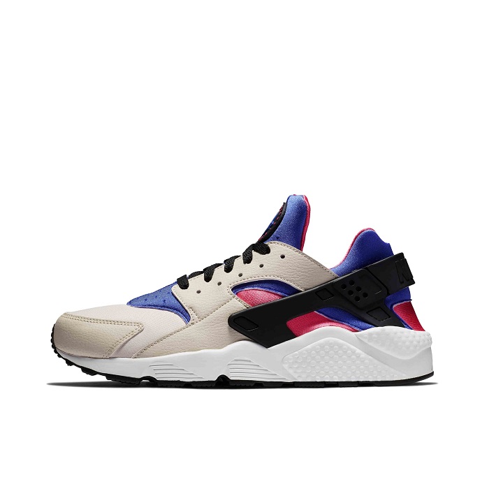 Nike Air Huarache 蓝粉卡其