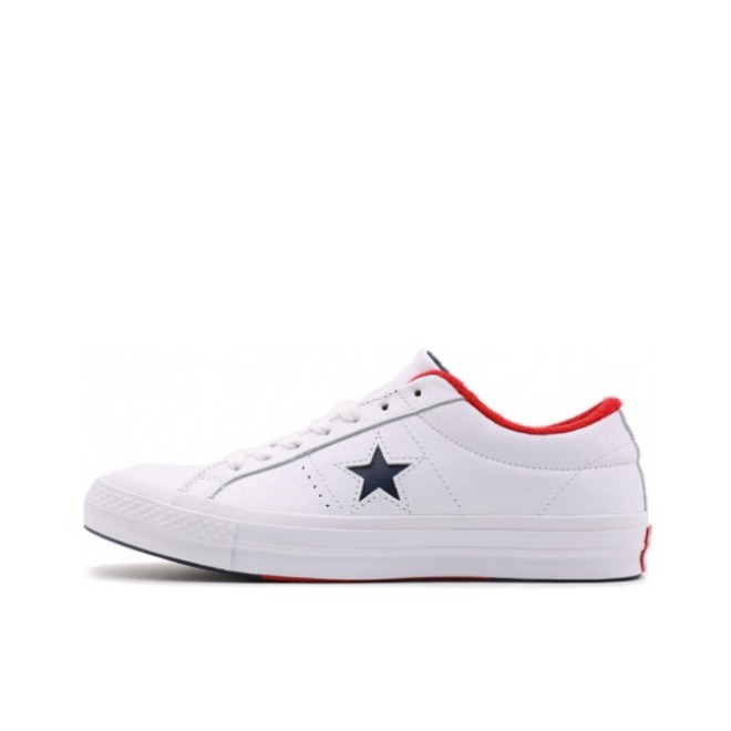 Converse One Star 白红撞色