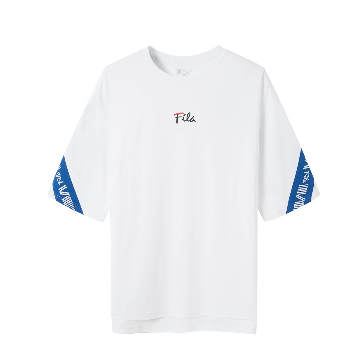 FILA 斐樂官方 男子針織短袖衫