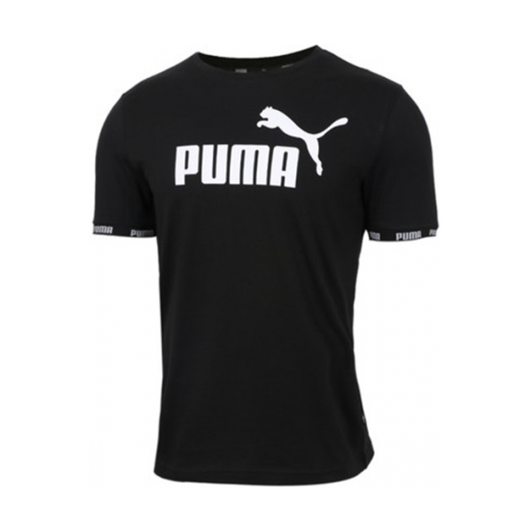 PUMA彪馬官方正品男子 Logo 圓領(lǐng)短袖T恤