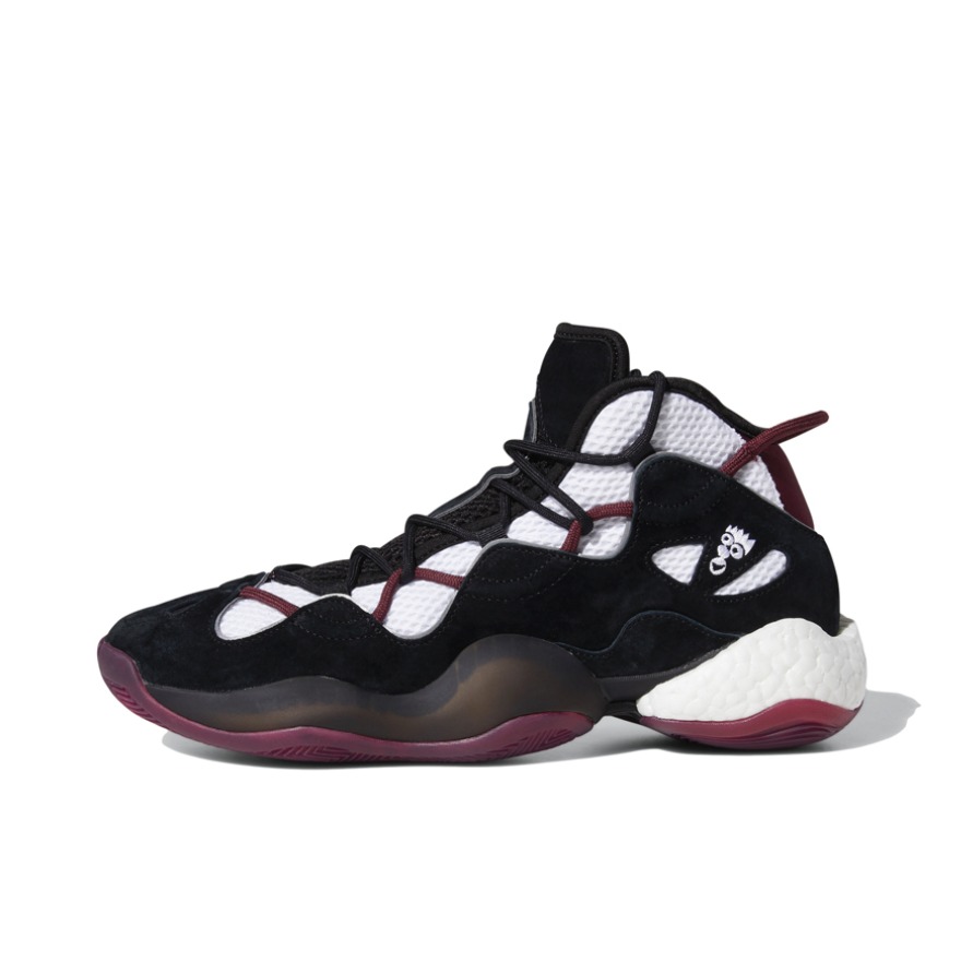 adidas Crazy BYW III 黑白/酱紫