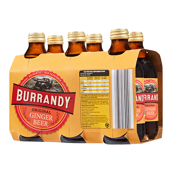 ALDI 奥乐齐 Burrandy 姜汁啤酒 375ml*6瓶