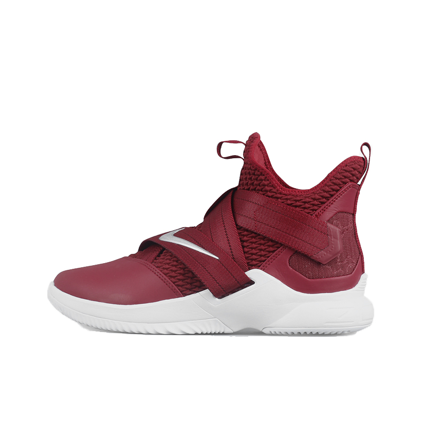 Nike LeBron Soldier 12 暗紅白