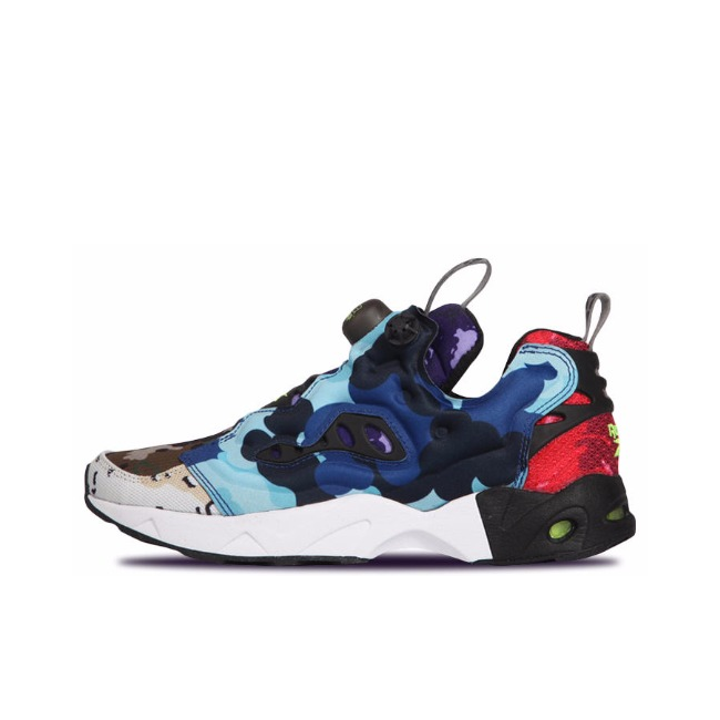 Reebok Insta Pump Fury Road 迷彩拼接