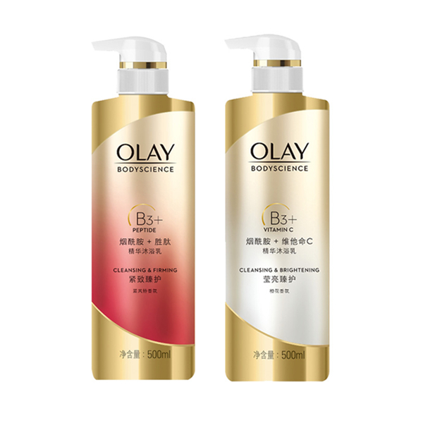 OLAY玉兰油精华沐浴乳500ML*2瓶