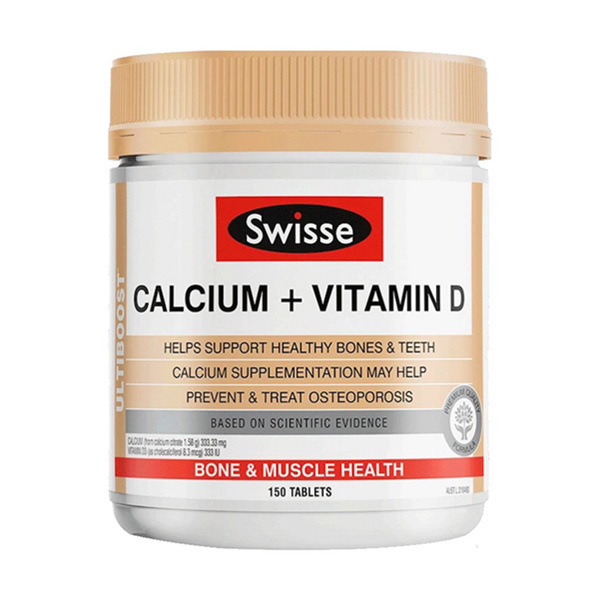Swisse 维生素D柠檬酸钙片 150片