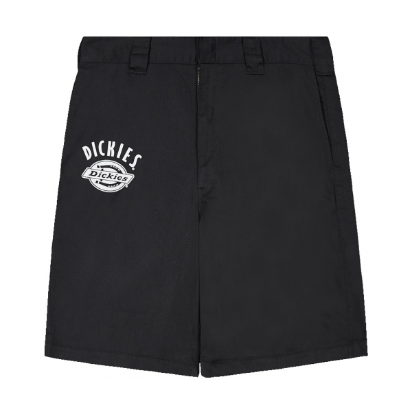 Dickieslogo印花TC斜紋面料短褲