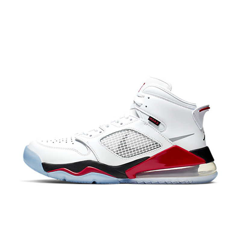 Air Jordan Mars 270 Fire Red 白红