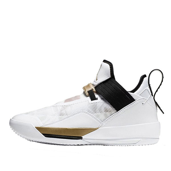 Air Jordan 33 White/Sienna/Black FIBA