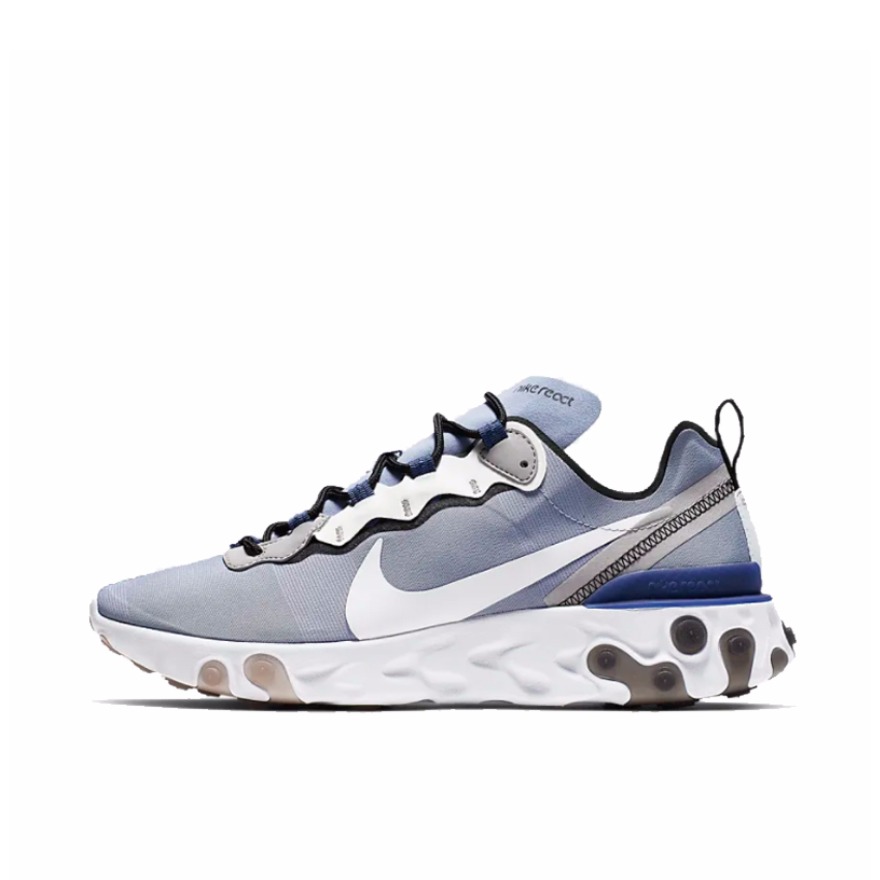 Nike React Element 55 Indigo Fog 淺藍(lán)白