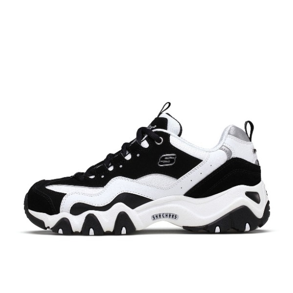 Skechers D'lites 2.0 Black/White 黑白