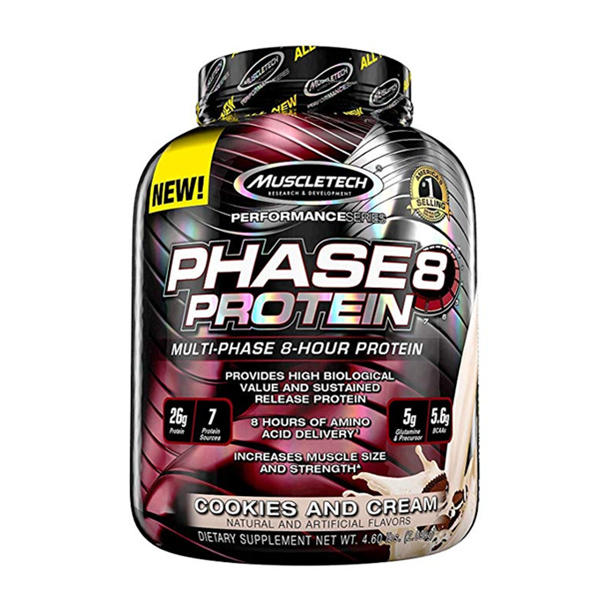 肌肉科技 Phase8 緩釋矩陣蛋白粉 2.09kg